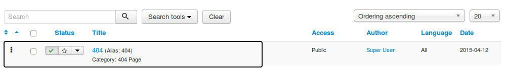 FavThemes tutorial for the error page article
